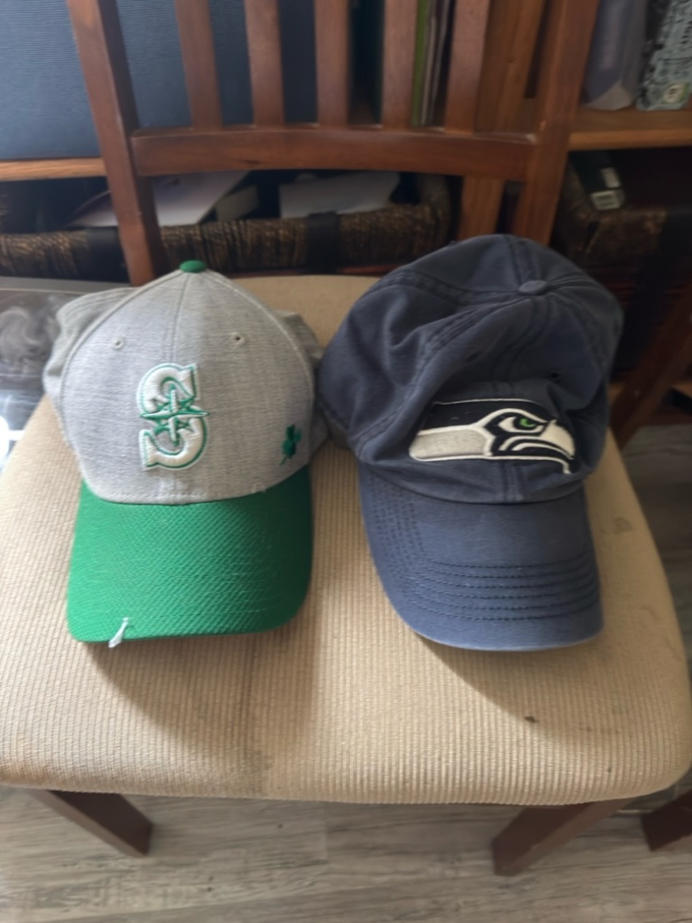 Two sport caps